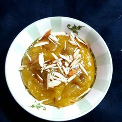 A picture of Moong Dal Halwa.