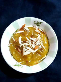 A picture of Moong Dal Halwa.