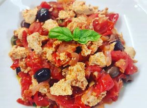 Foto di Tofu alla mediterranea