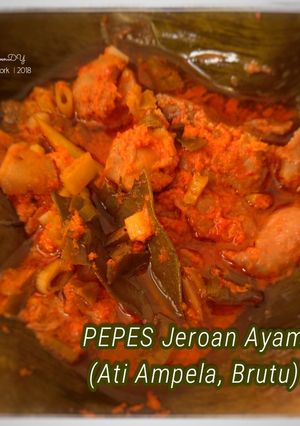 Foto resep Pepes Jeroan Ayam #Ketopad_Cp_Jeroan