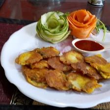 A picture of Potato fritters.