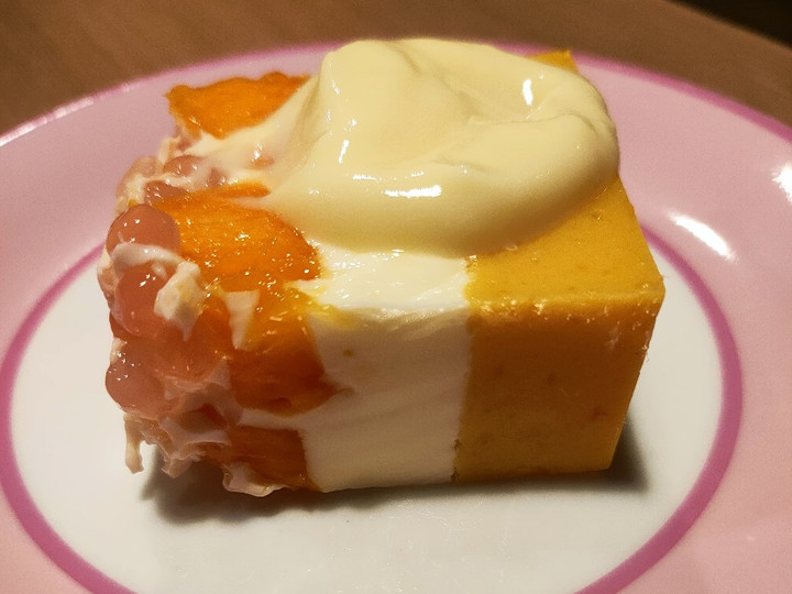 Cara Gampang Membuat Mango Sago puding dengan Vla Anti Gagal