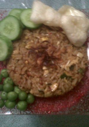 Foto resep nasi goreng ala chef marni...