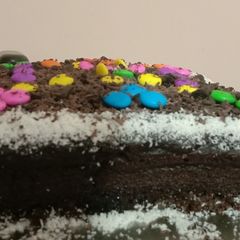 A picture of Chocolate cake.. home made.