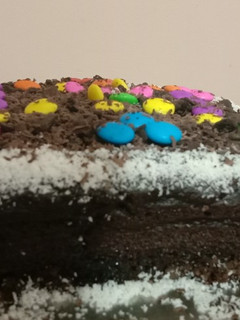 A picture of Chocolate cake.. home made.