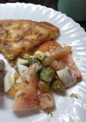 Una foto de Ensalada de tomate
