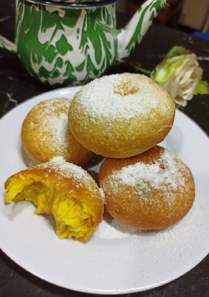 Foto resep Donut labu kuning no telur (eggless)