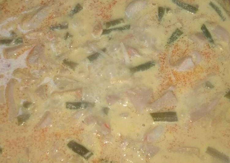 Lodeh Nangka campur kacang panjang dn tempe