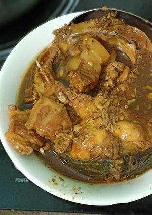 Hình của món Cá kho tương.