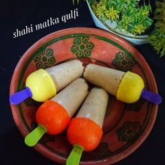 A picture of Shahi matka qulfi.