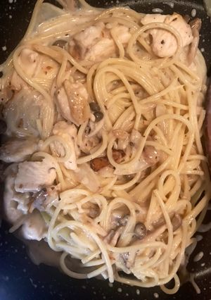 Foto resep Creamy Lemon Spaghetti