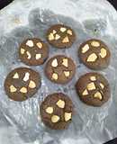 Choco Oats Cashew cookies