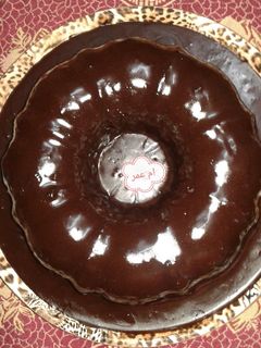 صورة لوصفة كيكة الشوكولاته 🍩