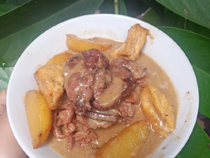 Langkah Mudah untuk Menyiapkan Resep Semur ati ampela tahu kentang yang Lezat Anti Ribet, Bikin Ngiler