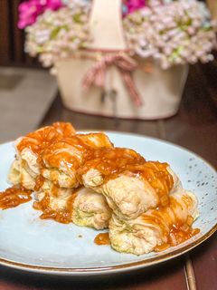 Foto resep Sawi Putih Gulung Ayam Udang