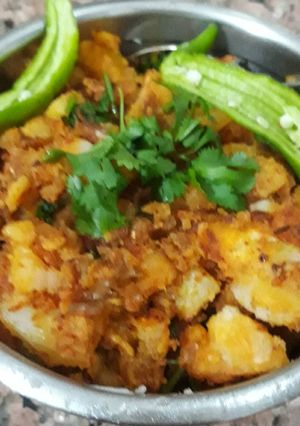 A picture of Masala Aloo.