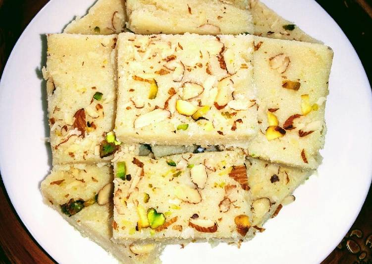Simple Way to Make Quick Coconut Barfi