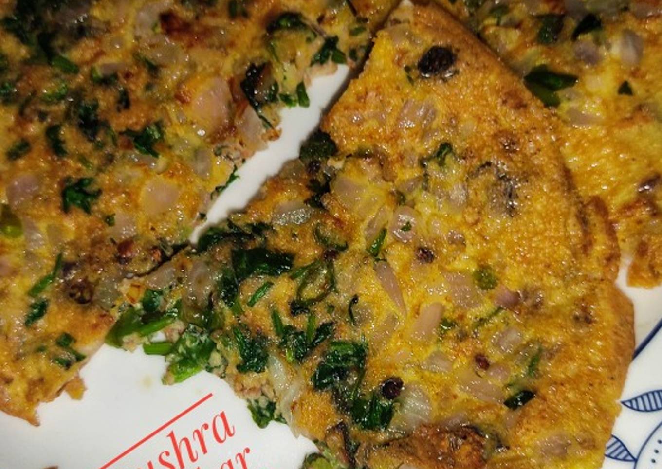 Steps to Prepare Super Quick Homemade Okra (Bhindi) Omelette