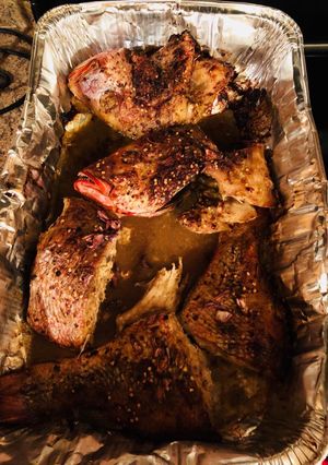 A picture of Grilled Pink Fish.