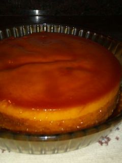 Una foto de Tarta flan con coco