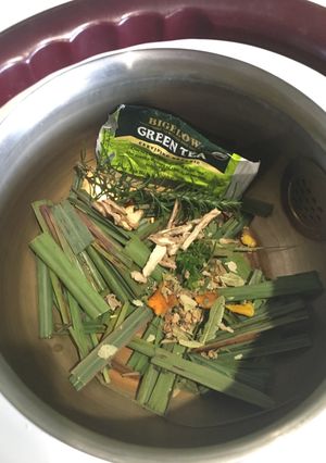 Una foto de Infusión Limoncillo - Té Verde - Romero