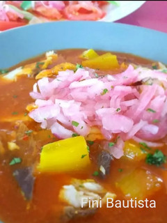 Una foto de Encebollado ecuatoriano