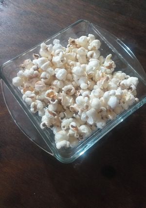 عکسی از دستور پاپ کورن🍿😋