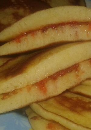Foto resep Dorayaki / Pancake Simple