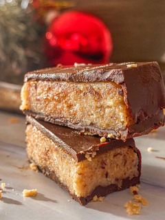Una foto de Turrón kinder saludable