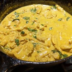 Thai Basil Chicken Curry A picture of Thai Basil Chicken Curry.