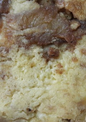 Una foto de Tarta de manzana s/ horno 🍎a la sartén