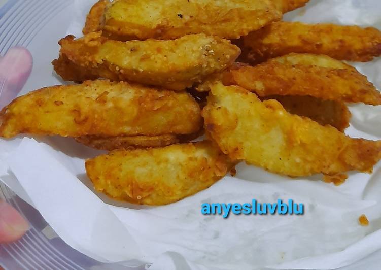 Bagaimana Mengolah Potato Wedges, Lezat