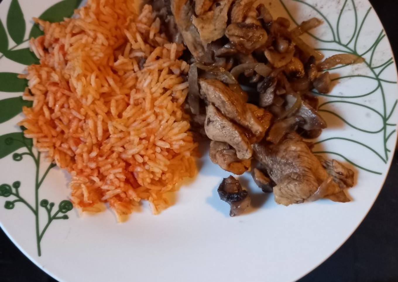 Fajitas de pollo en salsa Maggi