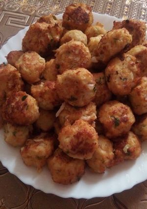 صورة لوصفة كريات الكرمب😍من إيدين أمي ربي يحفظها👐💖