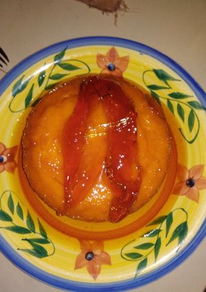 Una foto de Budín de Auyama