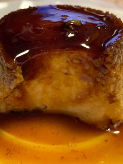 Una foto de Flan en freidora de aire