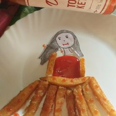 A picture of Crunchy frinch fries.