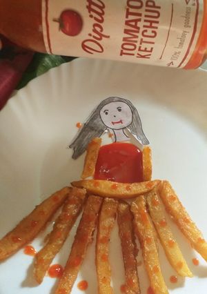 A picture of Crunchy frinch fries.