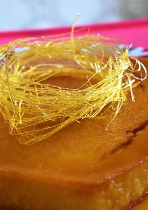 A picture of Creme caramel Bread Pudding.