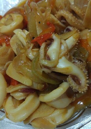 Foto resep Cumi Saus Padang #MenuSehatAnak #Cookpadcommunity