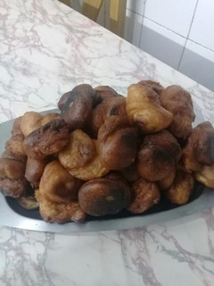 Una foto de Buñuelos de banana