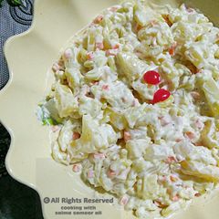 A picture of Resturant style Russian Salad #cookpadfruits.