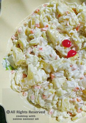 A picture of Resturant style Russian Salad #cookpadfruits.