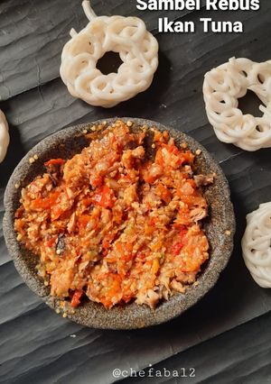 Foto resep Sambel Rebus Ikan Tuna