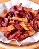 🌱 Khoai Lang Tím Vàng Chiên Giòn Rụm