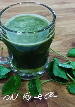 Hình của món Rau má sữa dừa.
