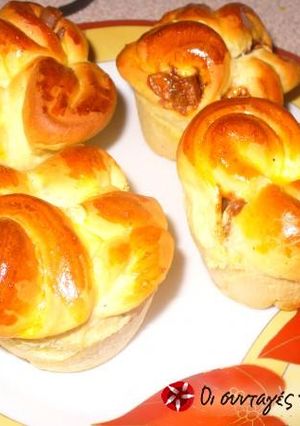 Φωτογραφία της συνταγής Muffins σοκολάτας με ζύμη μπριός