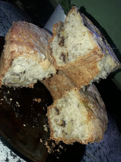 Una foto de Torta de banana y chocolate🍌🍫*