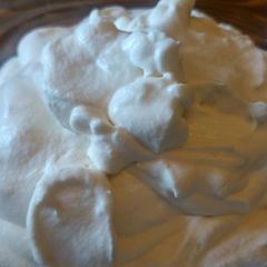 A picture of Vanilla Whipped Cream.