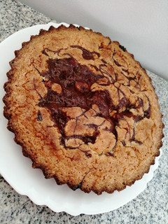 Una foto de Torta de coco y dulce de leche sin gluten 🎂
